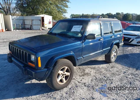 2000 Jeep Cherokee Sport z USA, uszkodzony, nr VIN 1J4FF48S5YL237979